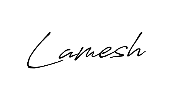 Best and Professional Signature Style for Lamesh. Antro_Vectra_Bolder Best Signature Style Collection. Lamesh signature style 7 images and pictures png