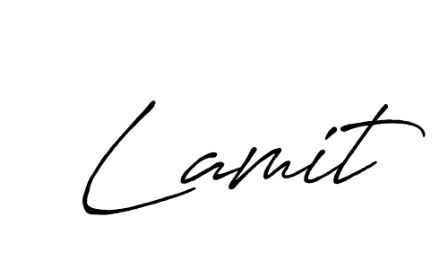 Antro_Vectra_Bolder is a professional signature style that is perfect for those who want to add a touch of class to their signature. It is also a great choice for those who want to make their signature more unique. Get Lamit name to fancy signature for free. Lamit signature style 7 images and pictures png