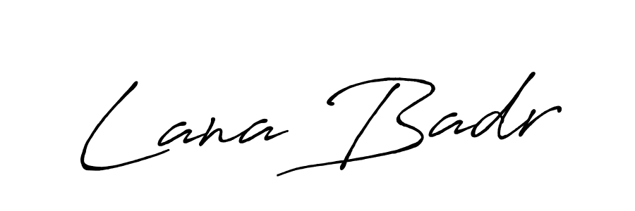 It looks lik you need a new signature style for name Lana Badr. Design unique handwritten (Antro_Vectra_Bolder) signature with our free signature maker in just a few clicks. Lana Badr signature style 7 images and pictures png
