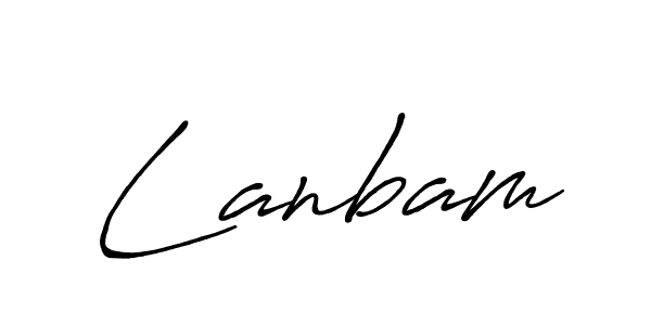 Similarly Antro_Vectra_Bolder is the best handwritten signature design. Signature creator online .You can use it as an online autograph creator for name Lanbam. Lanbam signature style 7 images and pictures png