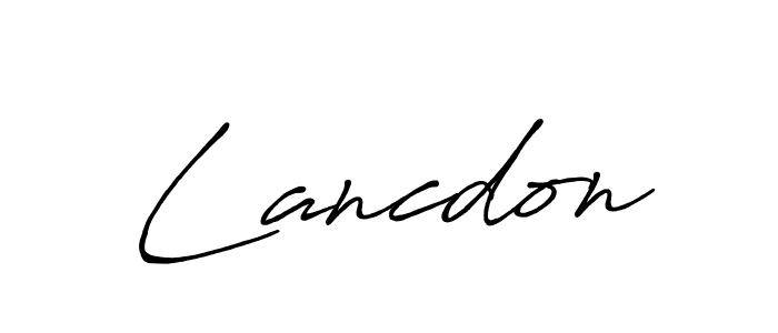 Make a short Lancdon signature style. Manage your documents anywhere anytime using Antro_Vectra_Bolder. Create and add eSignatures, submit forms, share and send files easily. Lancdon signature style 7 images and pictures png