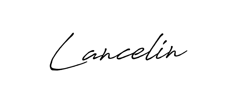 Design your own signature with our free online signature maker. With this signature software, you can create a handwritten (Antro_Vectra_Bolder) signature for name Lancelin. Lancelin signature style 7 images and pictures png