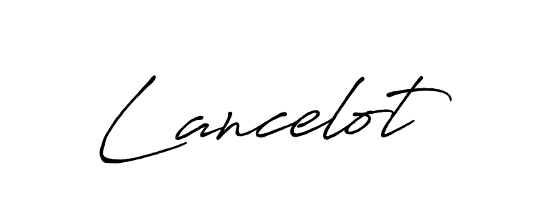 Design your own signature with our free online signature maker. With this signature software, you can create a handwritten (Antro_Vectra_Bolder) signature for name Lancelot. Lancelot signature style 7 images and pictures png