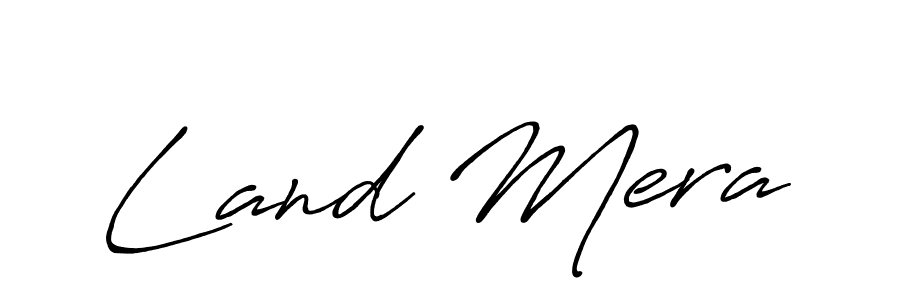 It looks lik you need a new signature style for name Land Mera. Design unique handwritten (Antro_Vectra_Bolder) signature with our free signature maker in just a few clicks. Land Mera signature style 7 images and pictures png