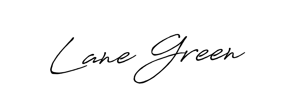 Create a beautiful signature design for name Lane Green. With this signature (Antro_Vectra_Bolder) fonts, you can make a handwritten signature for free. Lane Green signature style 7 images and pictures png