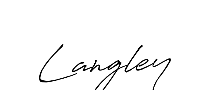 Make a short Langley signature style. Manage your documents anywhere anytime using Antro_Vectra_Bolder. Create and add eSignatures, submit forms, share and send files easily. Langley signature style 7 images and pictures png