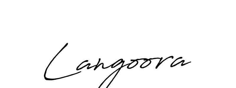 Make a short Langoora signature style. Manage your documents anywhere anytime using Antro_Vectra_Bolder. Create and add eSignatures, submit forms, share and send files easily. Langoora signature style 7 images and pictures png