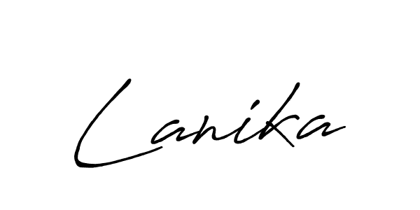 Antro_Vectra_Bolder is a professional signature style that is perfect for those who want to add a touch of class to their signature. It is also a great choice for those who want to make their signature more unique. Get Lanika name to fancy signature for free. Lanika signature style 7 images and pictures png