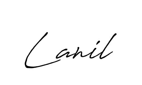 Antro_Vectra_Bolder is a professional signature style that is perfect for those who want to add a touch of class to their signature. It is also a great choice for those who want to make their signature more unique. Get Lanil name to fancy signature for free. Lanil signature style 7 images and pictures png