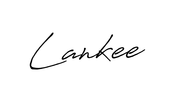 Design your own signature with our free online signature maker. With this signature software, you can create a handwritten (Antro_Vectra_Bolder) signature for name Lankee. Lankee signature style 7 images and pictures png