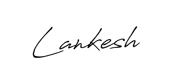 Design your own signature with our free online signature maker. With this signature software, you can create a handwritten (Antro_Vectra_Bolder) signature for name Lankesh. Lankesh signature style 7 images and pictures png