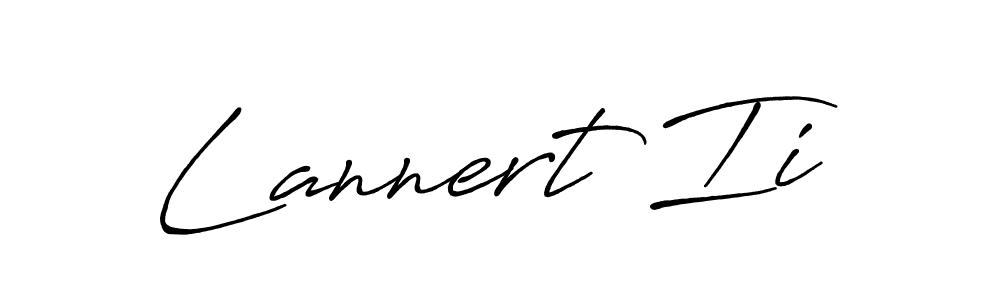 Also we have Lannert Ii name is the best signature style. Create professional handwritten signature collection using Antro_Vectra_Bolder autograph style. Lannert Ii signature style 7 images and pictures png