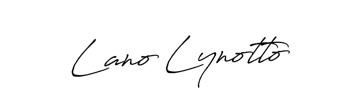 It looks lik you need a new signature style for name Lano Lynotto. Design unique handwritten (Antro_Vectra_Bolder) signature with our free signature maker in just a few clicks. Lano Lynotto signature style 7 images and pictures png