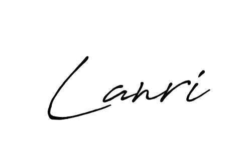 It looks lik you need a new signature style for name Lanri. Design unique handwritten (Antro_Vectra_Bolder) signature with our free signature maker in just a few clicks. Lanri signature style 7 images and pictures png