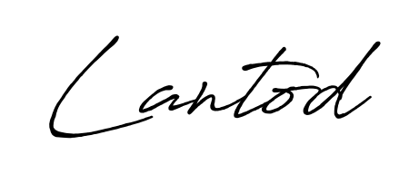 A dynamic signature style for Lantod using Antro_Vectra_Bolder script. Designed to look authentic, handwritten, and professional. Lantod signature style 7 images and pictures png