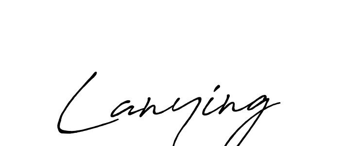 if you are searching for the best signature style for your name Lanying. so please give up your signature search. here we have designed multiple signature styles  using Antro_Vectra_Bolder. Lanying signature style 7 images and pictures png