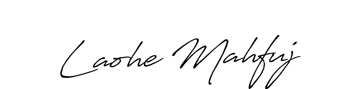 Make a beautiful signature design for name Laohe Mahfuj. Use this online signature maker to create a handwritten signature for free. Laohe Mahfuj signature style 7 images and pictures png