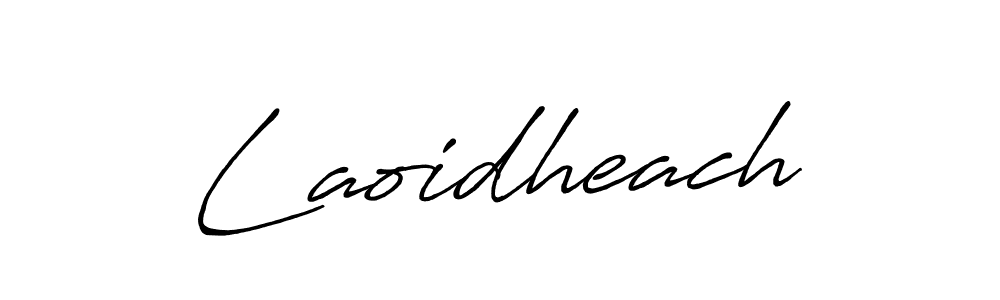 Also You can easily find your signature by using the search form. We will create Laoidheach name handwritten signature images for you free of cost using Antro_Vectra_Bolder sign style. Laoidheach signature style 7 images and pictures png