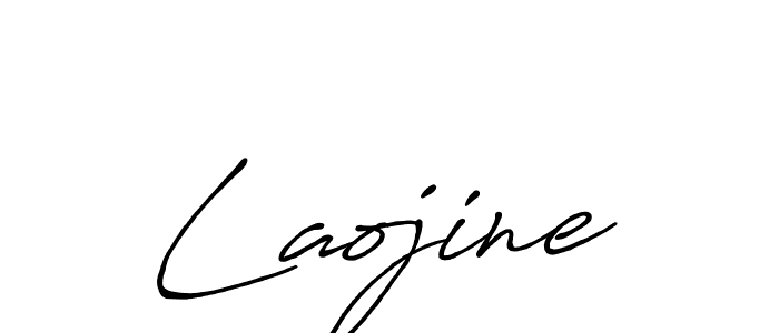 Similarly Antro_Vectra_Bolder is the best handwritten signature design. Signature creator online .You can use it as an online autograph creator for name Laojine. Laojine signature style 7 images and pictures png