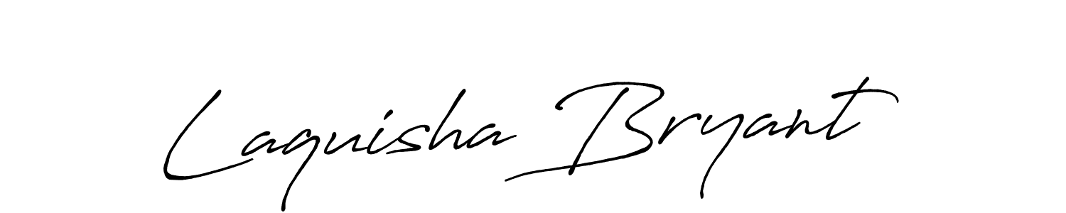 Also we have Laquisha Bryant name is the best signature style. Create professional handwritten signature collection using Antro_Vectra_Bolder autograph style. Laquisha Bryant signature style 7 images and pictures png