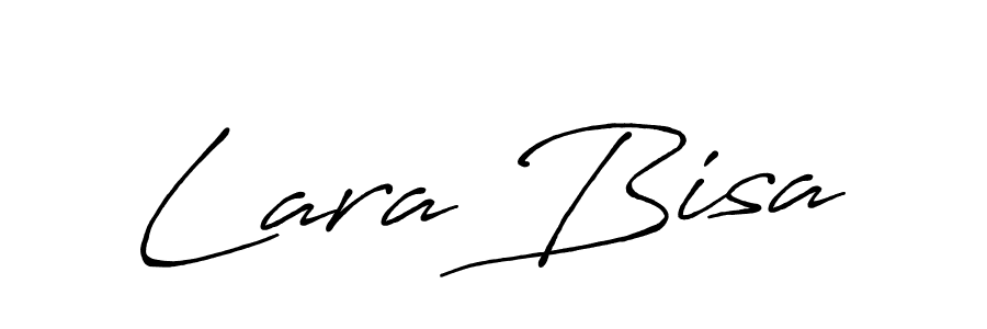 You should practise on your own different ways (Antro_Vectra_Bolder) to write your name (Lara Bisa) in signature. don't let someone else do it for you. Lara Bisa signature style 7 images and pictures png