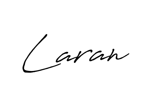 How to make Laran signature? Antro_Vectra_Bolder is a professional autograph style. Create handwritten signature for Laran name. Laran signature style 7 images and pictures png