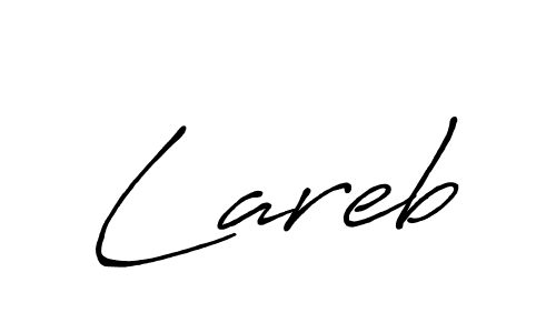 Similarly Antro_Vectra_Bolder is the best handwritten signature design. Signature creator online .You can use it as an online autograph creator for name Lareb. Lareb signature style 7 images and pictures png