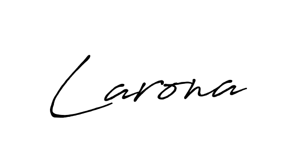 See photos of Larona official signature by Spectra . Check more albums & portfolios. Read reviews & check more about Antro_Vectra_Bolder font. Larona signature style 7 images and pictures png