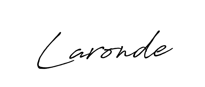 How to make Laronde signature? Antro_Vectra_Bolder is a professional autograph style. Create handwritten signature for Laronde name. Laronde signature style 7 images and pictures png