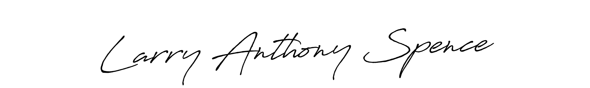 Also we have Larry Anthony Spence name is the best signature style. Create professional handwritten signature collection using Antro_Vectra_Bolder autograph style. Larry Anthony Spence signature style 7 images and pictures png