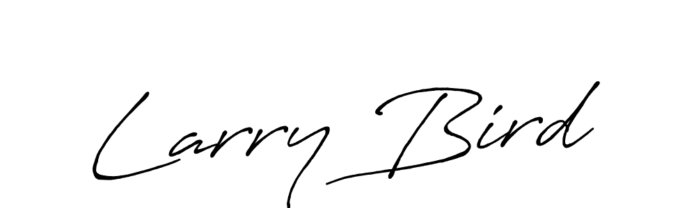 Antro_Vectra_Bolder is a professional signature style that is perfect for those who want to add a touch of class to their signature. It is also a great choice for those who want to make their signature more unique. Get Larry Bird name to fancy signature for free. Larry Bird signature style 7 images and pictures png