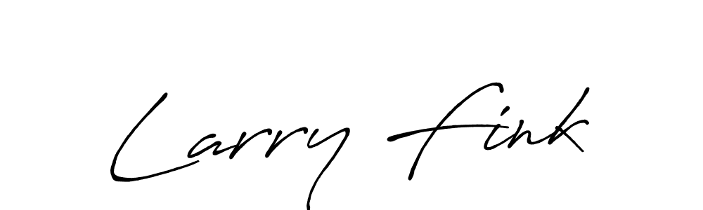 Antro_Vectra_Bolder is a professional signature style that is perfect for those who want to add a touch of class to their signature. It is also a great choice for those who want to make their signature more unique. Get Larry Fink name to fancy signature for free. Larry Fink signature style 7 images and pictures png