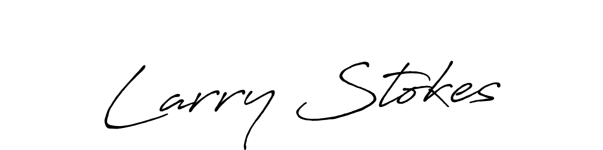 The best way (Antro_Vectra_Bolder) to make a short signature is to pick only two or three words in your name. The name Larry Stokes include a total of six letters. For converting this name. Larry Stokes signature style 7 images and pictures png