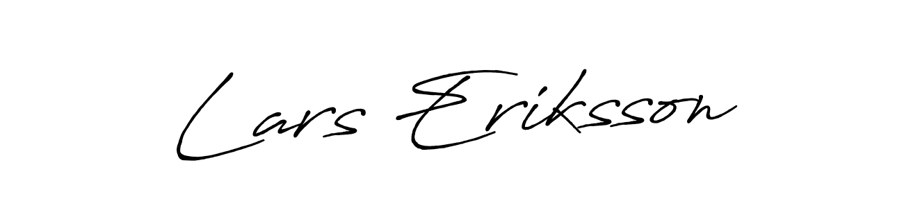 The best way (Antro_Vectra_Bolder) to make a short signature is to pick only two or three words in your name. The name Lars Eriksson include a total of six letters. For converting this name. Lars Eriksson signature style 7 images and pictures png