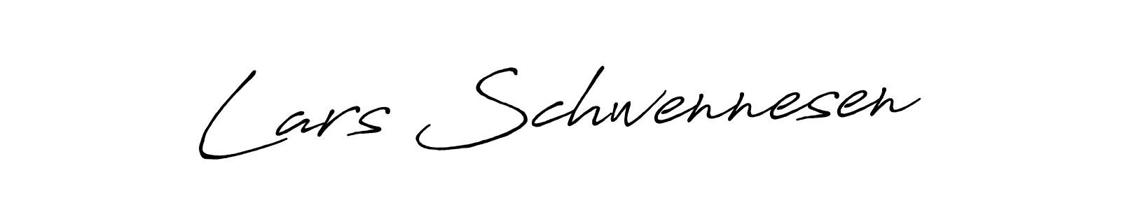 Make a beautiful signature design for name Lars Schwennesen. With this signature (Antro_Vectra_Bolder) style, you can create a handwritten signature for free. Lars Schwennesen signature style 7 images and pictures png