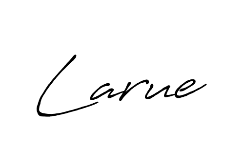 Design your own signature with our free online signature maker. With this signature software, you can create a handwritten (Antro_Vectra_Bolder) signature for name Larue. Larue signature style 7 images and pictures png