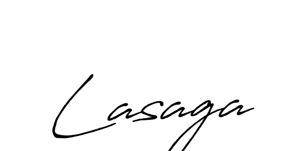 Also we have Lasaga name is the best signature style. Create professional handwritten signature collection using Antro_Vectra_Bolder autograph style. Lasaga signature style 7 images and pictures png