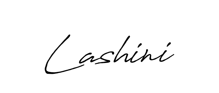 Make a beautiful signature design for name Lashini. With this signature (Antro_Vectra_Bolder) style, you can create a handwritten signature for free. Lashini signature style 7 images and pictures png