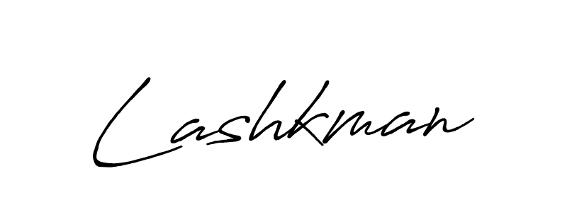 Create a beautiful signature design for name Lashkman. With this signature (Antro_Vectra_Bolder) fonts, you can make a handwritten signature for free. Lashkman signature style 7 images and pictures png