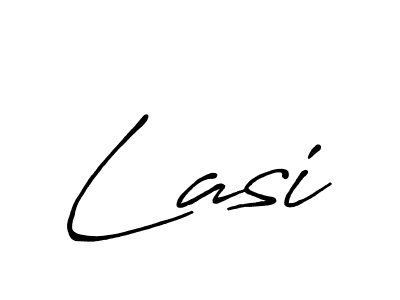 Create a beautiful signature design for name Lasi. With this signature (Antro_Vectra_Bolder) fonts, you can make a handwritten signature for free. Lasi signature style 7 images and pictures png