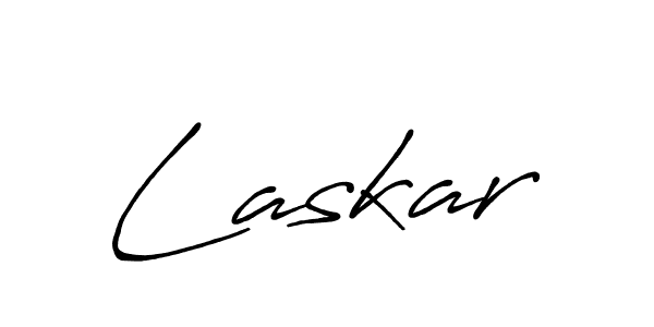 Also we have Laskar name is the best signature style. Create professional handwritten signature collection using Antro_Vectra_Bolder autograph style. Laskar signature style 7 images and pictures png