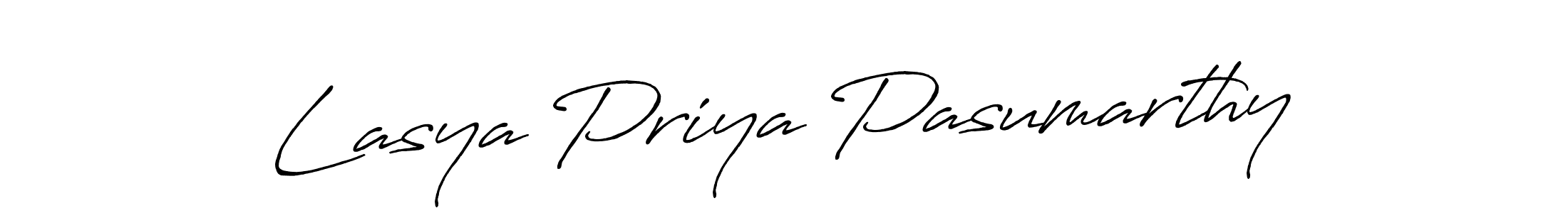 Here are the top 10 professional signature styles for the name Lasya Priya Pasumarthy. These are the best autograph styles you can use for your name. Lasya Priya Pasumarthy signature style 7 images and pictures png