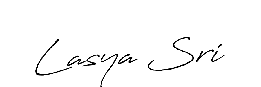 Antro_Vectra_Bolder is a professional signature style that is perfect for those who want to add a touch of class to their signature. It is also a great choice for those who want to make their signature more unique. Get Lasya Sri name to fancy signature for free. Lasya Sri signature style 7 images and pictures png