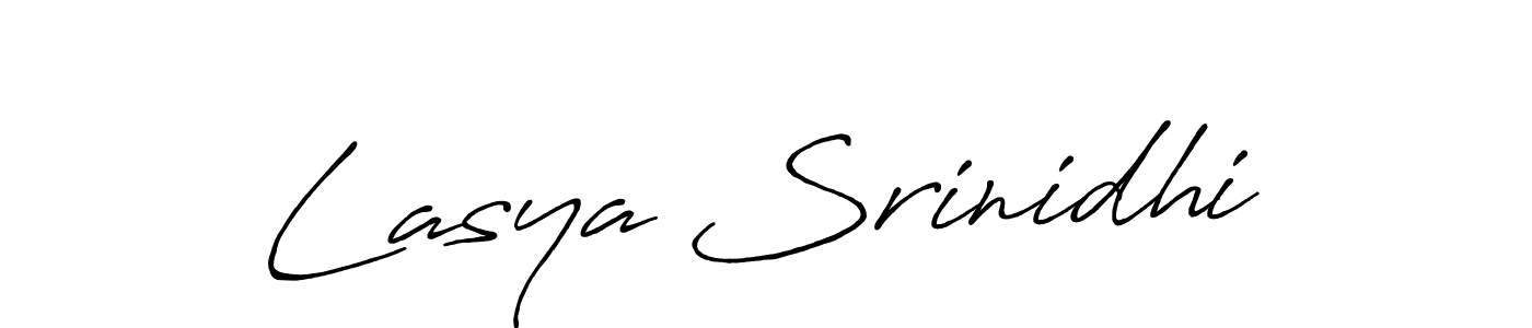 It looks lik you need a new signature style for name Lasya Srinidhi. Design unique handwritten (Antro_Vectra_Bolder) signature with our free signature maker in just a few clicks. Lasya Srinidhi signature style 7 images and pictures png