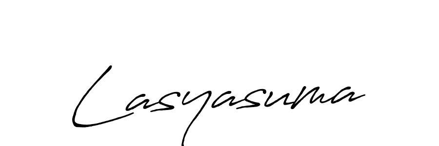 Similarly Antro_Vectra_Bolder is the best handwritten signature design. Signature creator online .You can use it as an online autograph creator for name Lasyasuma. Lasyasuma signature style 7 images and pictures png