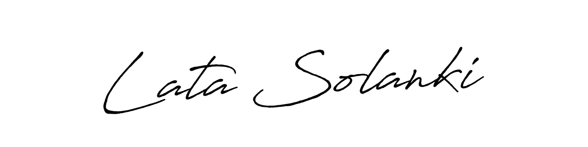 Best and Professional Signature Style for Lata Solanki. Antro_Vectra_Bolder Best Signature Style Collection. Lata Solanki signature style 7 images and pictures png