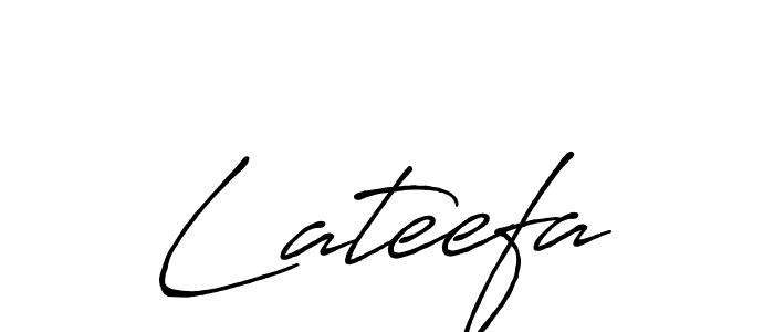 Similarly Antro_Vectra_Bolder is the best handwritten signature design. Signature creator online .You can use it as an online autograph creator for name Lateefa. Lateefa signature style 7 images and pictures png