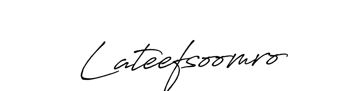 The best way (Antro_Vectra_Bolder) to make a short signature is to pick only two or three words in your name. The name Lateefsoomro include a total of six letters. For converting this name. Lateefsoomro signature style 7 images and pictures png