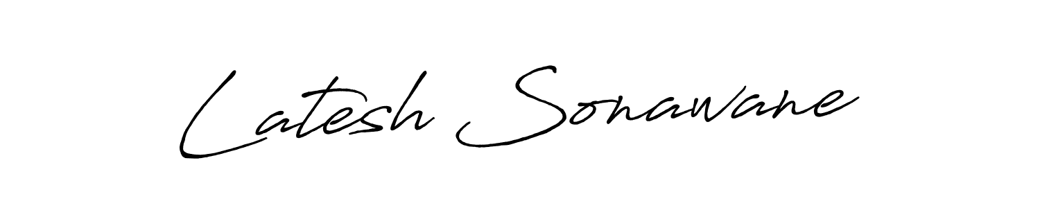 Make a beautiful signature design for name Latesh Sonawane. Use this online signature maker to create a handwritten signature for free. Latesh Sonawane signature style 7 images and pictures png