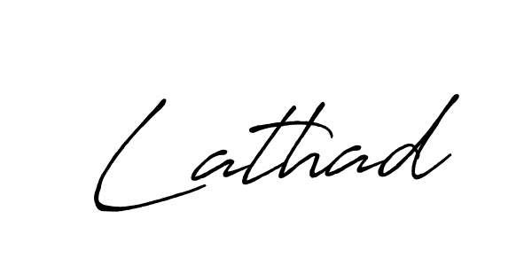 How to make Lathad signature? Antro_Vectra_Bolder is a professional autograph style. Create handwritten signature for Lathad name. Lathad signature style 7 images and pictures png
